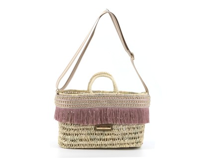 Crossbody nudos ISABELLA rosa